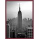 Topný obraz -New York Empire State Building bordo rám