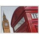 Topný obraz - London - bílý rám