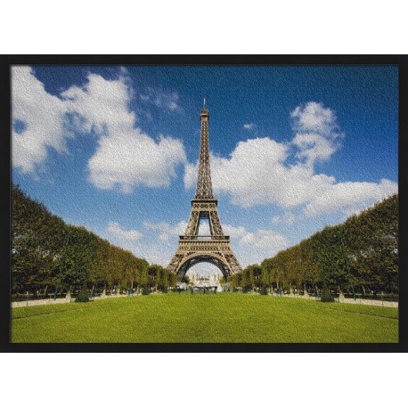 Topný obraz - Letní park a Eiffelova věž