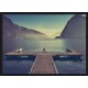 Topný obraz - Molo na jezeře