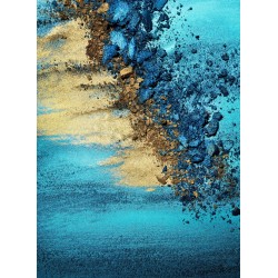 Topný obraz - Abstraktní písek