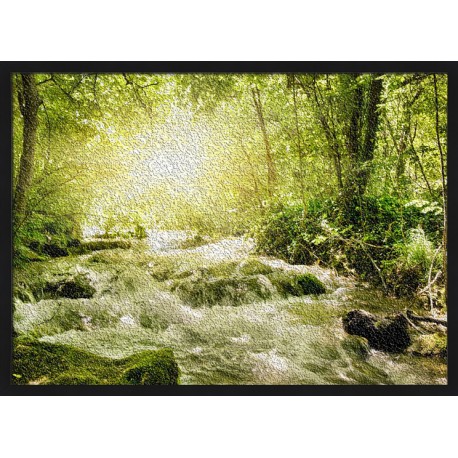 Topný obraz - Potok v lese