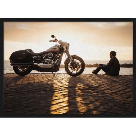 Topný obraz - Harley Davidson