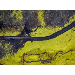 Topný obraz - Průjezd přírodou