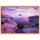 Topný obraz - Fialová krajina