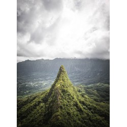 Topný obraz - Zelený štít