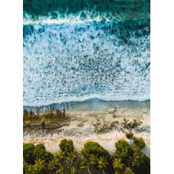 Topný obraz - Pobřežní linie