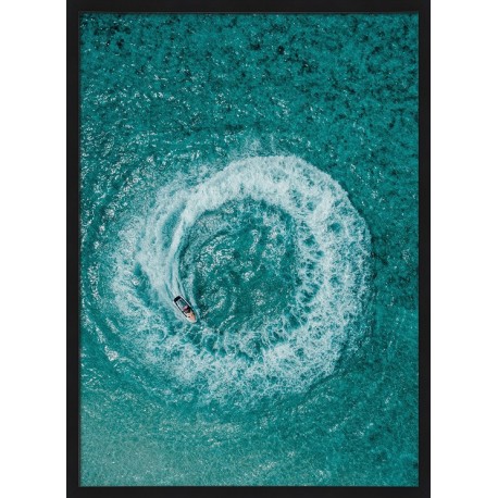 Topný obraz - Vodní kruh