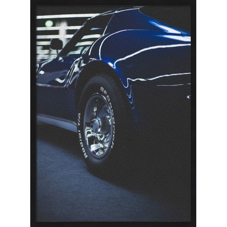 Topný obraz - Modrý závoďák