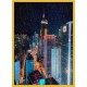 Topný obraz - Světelné město