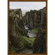 Topný obraz - Skalní údolí