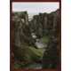 Topný obraz - Skalní údolí