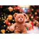 Topný obraz - Vánoční medvídek