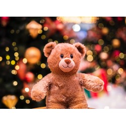 Topný obraz - Vánoční medvídek