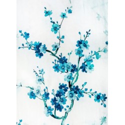 Topný obraz - Jarní modrá větvička