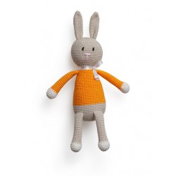 Topný obraz - Pletený zajíček