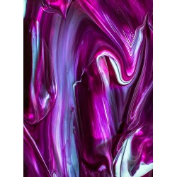 Topný obraz - Fialový abstraktní motiv