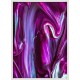 Topný obraz - Fialový abstraktní motiv
