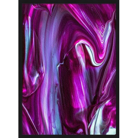 Topný obraz - Fialový abstraktní motiv