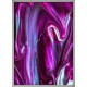 Topný obraz - Fialový abstraktní motiv